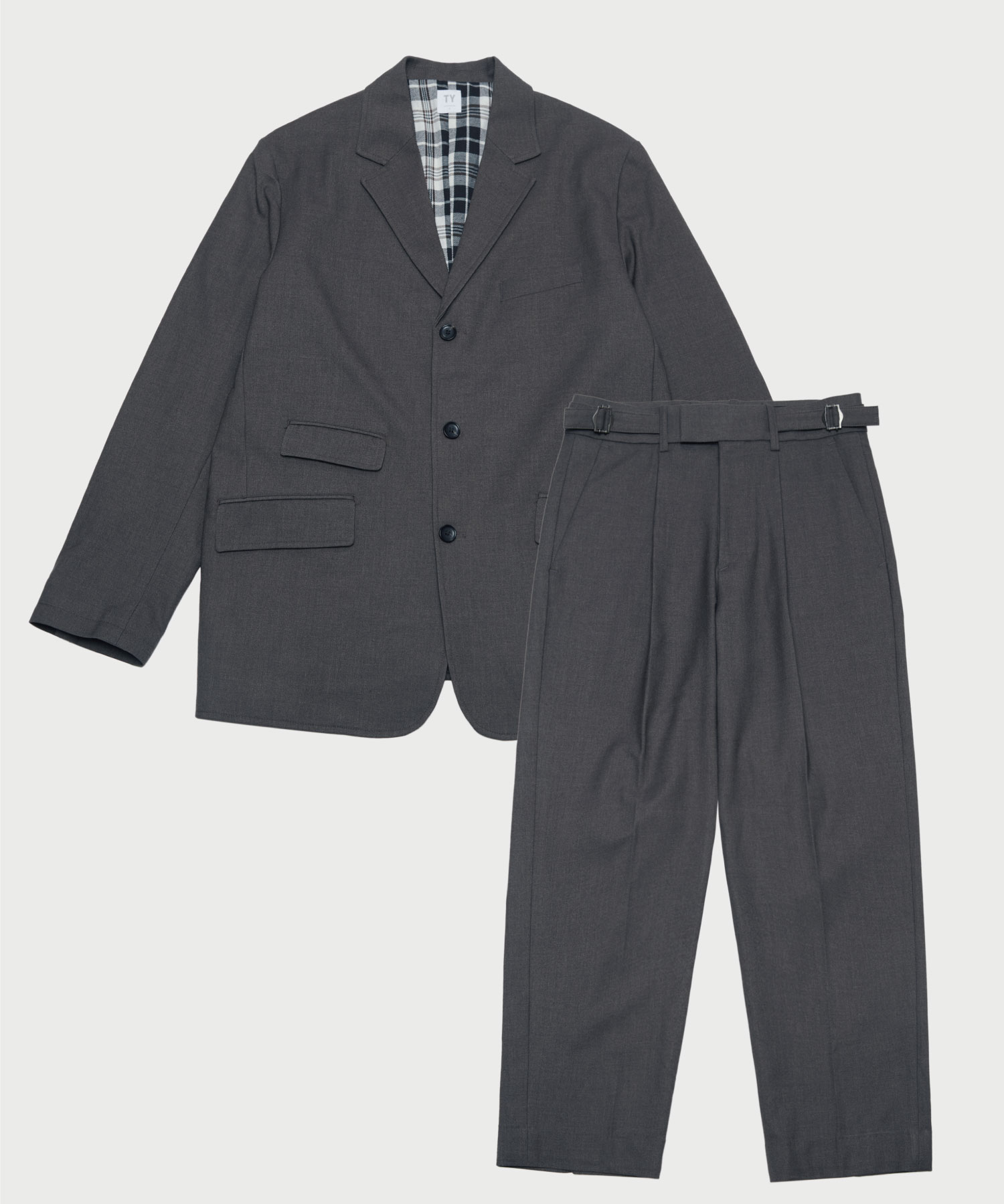 Classic wool suit setup_Gray