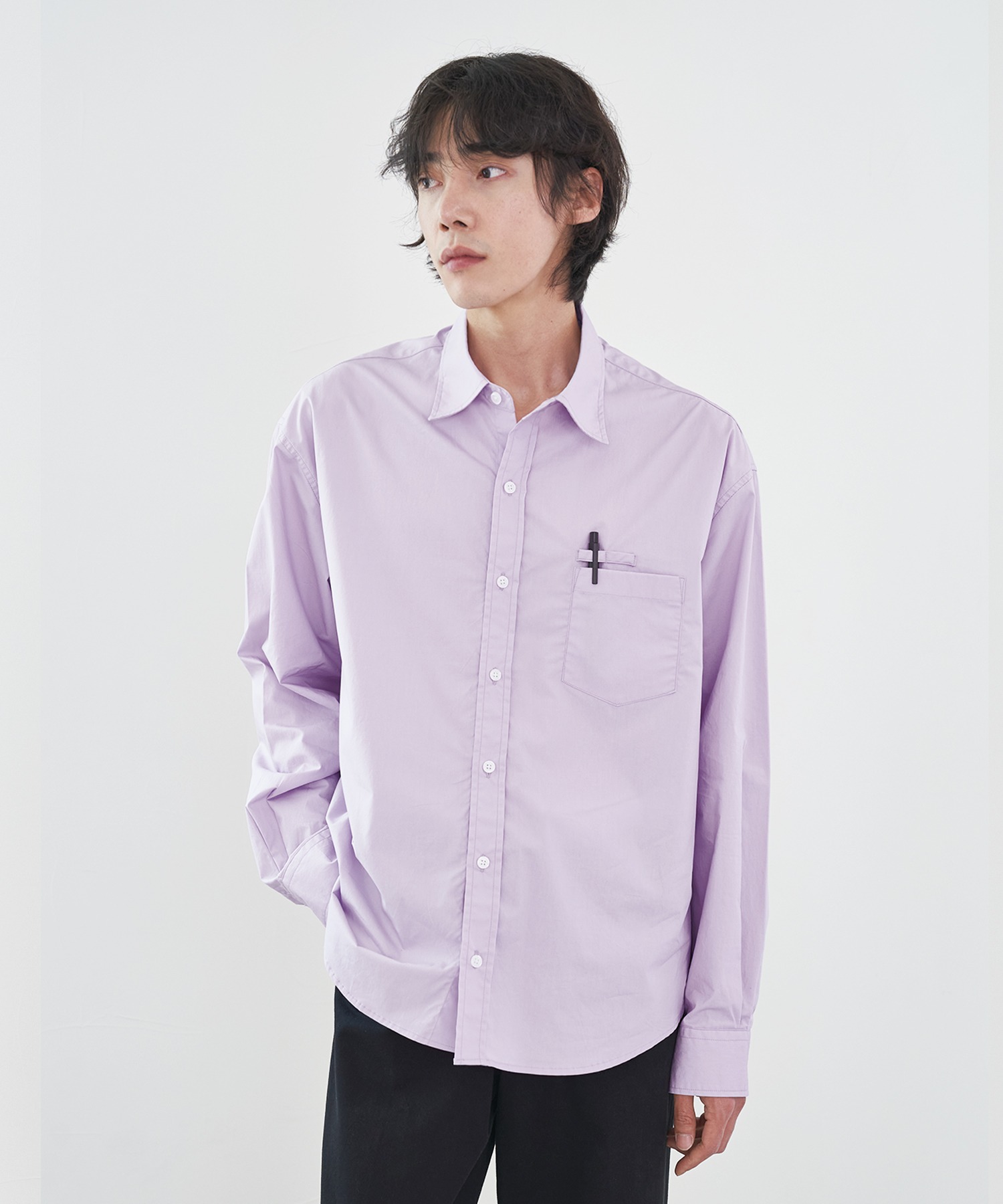 All day Shirts_Pastel Lavender