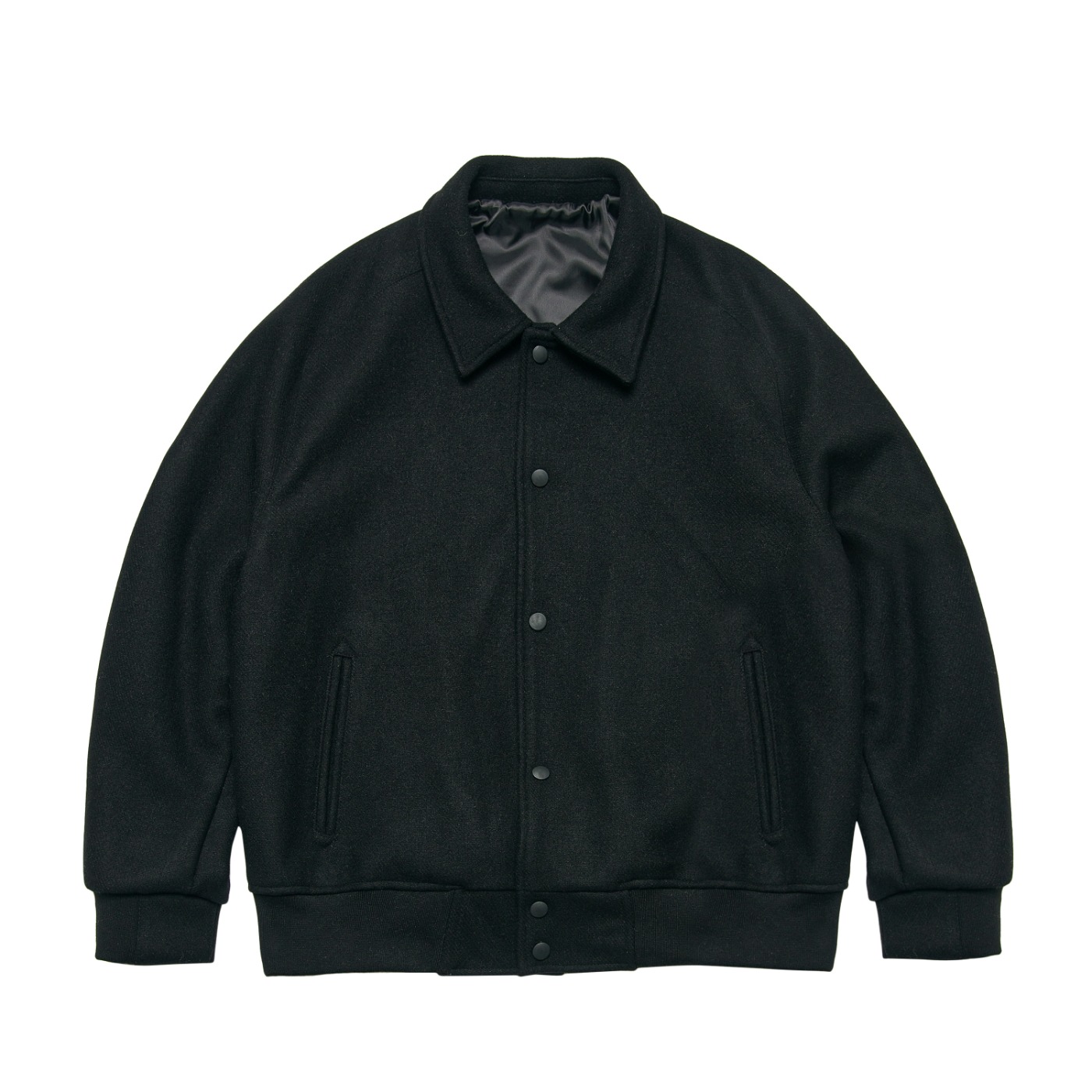 Business varcity jacket_Black