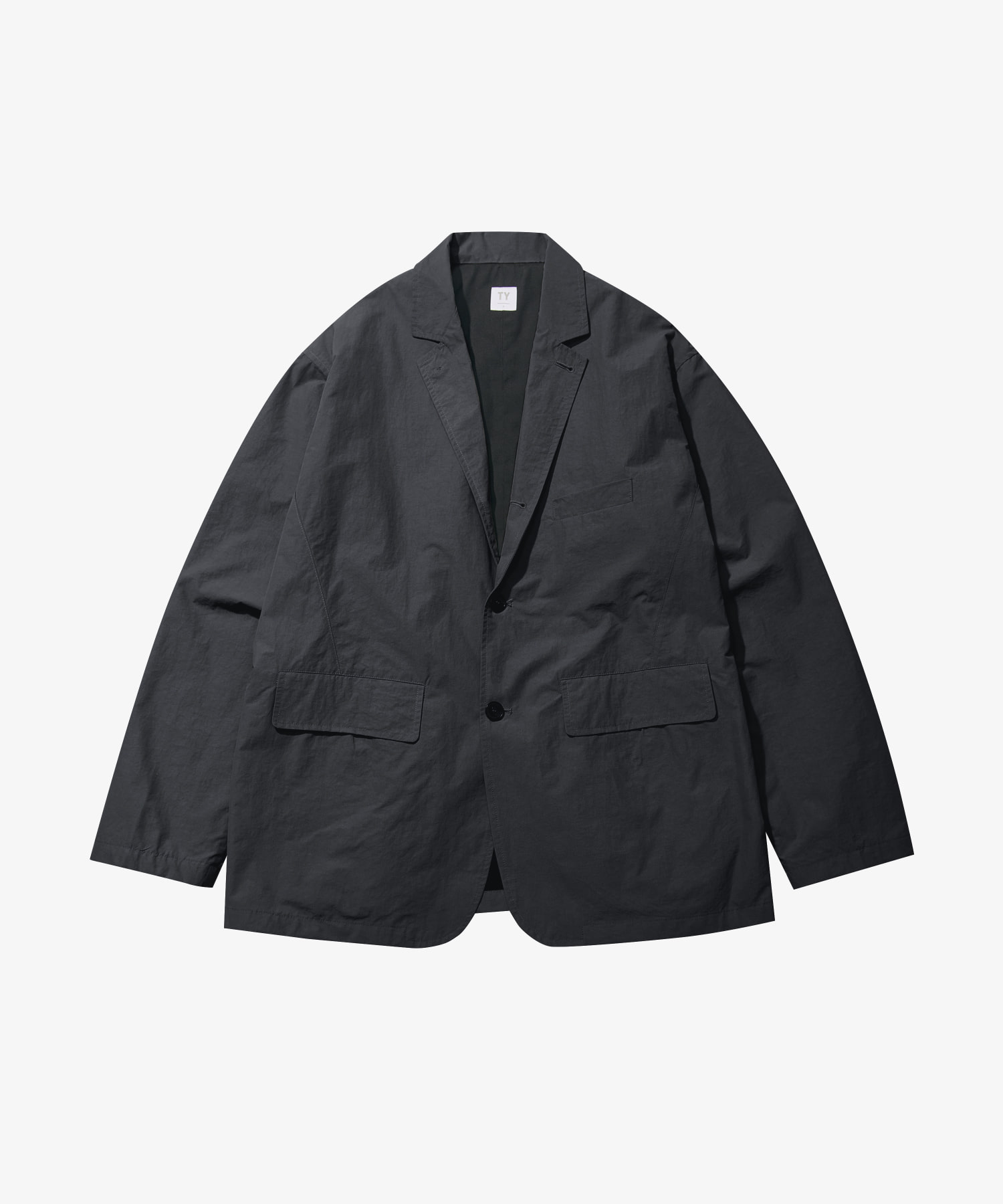 Office casual sports jacket_Charcoal